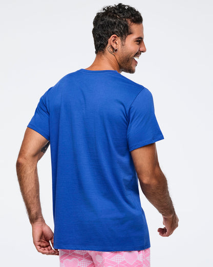 So Into Blue # Zumba Amour Unisex Crew Neck Tee