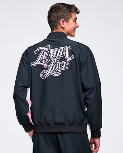 Bold Black # Zumba Amour Unisex Jacket