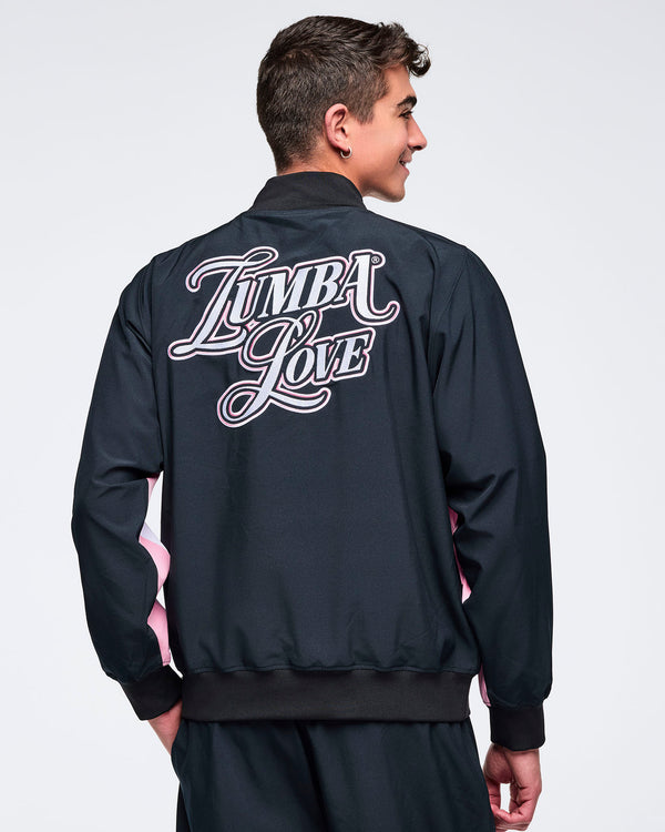 Bold Black # Zumba Amour Unisex Jacket