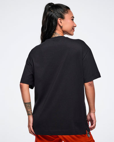 Worldwide Oversized Crew Neck Top