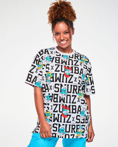 Zumba X The Smurfs Unisex Oversized Top